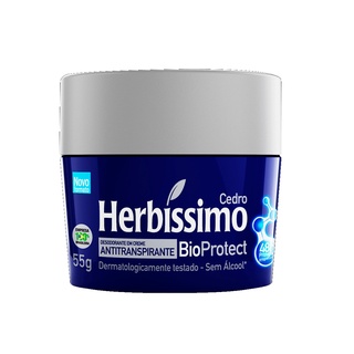 Desodorante Creme Herbíssimo Bioprotect 55g Cedro