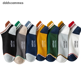 [dddxcemmes] Man Short Socks Fashion Breathable Stripe Funny Casual Street Style Ankle Socks ♨HOT SELL (2)