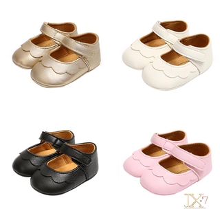 Jx-0-18 Meses Sapato De Princesa Com Sola Flexível Antiderrapante Para Bebê / Recém-Nascido / Menina