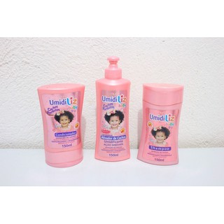 Umidiliz Baby Rosa Shampoo / condicionador e Umidificador de cachos 150ml