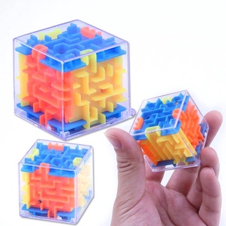 3D Cube Quebra-cabeça Labirinto Brinquedo Mão Jogo Estojo Caixa Divertida Cérebro Jogo Desafio Brinquedos Fidget Melhor (1)