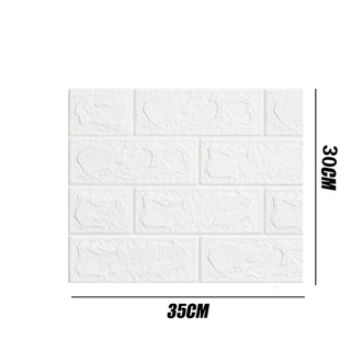 3D Wall Stickers Self adhesive Wallpaper Foam (4)