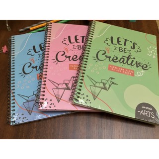 Caderno Let´s be Creative sem pauta. (1)