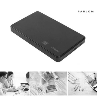 Paulom 2.5inch Hard Disk Tray USB3.0/2.0 Mobile ABS SATA HDD SSD Hard Disk Case for Laptop (7)