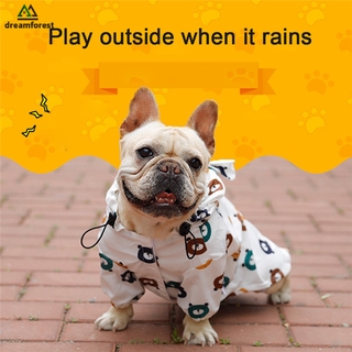 Capa De Chuva Impermeável Para Cachorros / Pets (2)