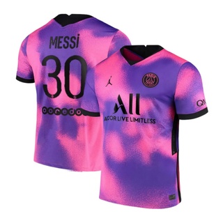 Camisa lançamento do PSG roxa messi - Paris Saint-Germain FC - 2021 - TORCEDOR - SUPER PROMOÇÃO !