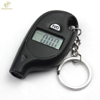 Mini Chaveiro Portátil Digital Lcd Medidor De Pressão De Ar Dos Pneus Para Carro / Caminhão 3-150psi (3)