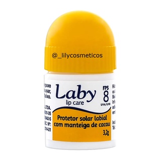 Protetor Solar Labial Laby FPS 8 Manteiga de Cacau com 3,2g