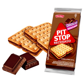 Pit Stop Biscoito Recheado Chocolate Marilan 31grs (unidade avulsa)