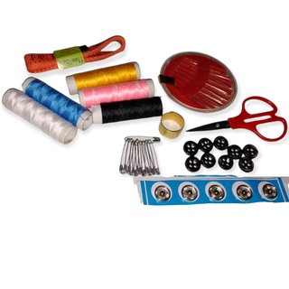 Kit mini maquina de costura com kit costura portátil pequenos reparos manual (2)