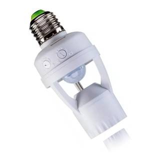 Sensor De Presença Com Fotocélula Para Lâmpada Soquete E27
