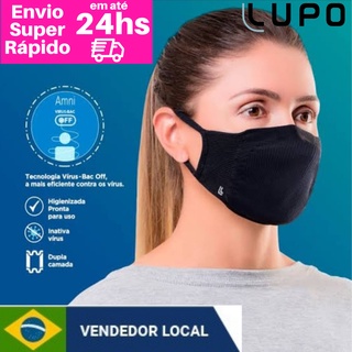 Máscara Lupo antivirus VARIAS CORES (2)