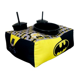 Kit almofada porta pipoca Batman | Almofada personalizada Batman com 1 balde e 2 copos (3)