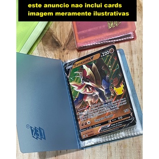 Kit 6 Porta Cards Mini Pasta Fichario Album Pokemon (3)