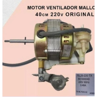 motor mallory 40cm turbo 220v original novo
