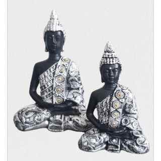 Buda Hindu Tibetanio casal 16 cm / 13 cm.