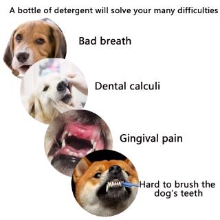 【❥❥】 Pet Breath Freshener Spray Dog Teeth Cleaner Dog Cat Oral Healthy Dental Care 【PUURE】 (2)