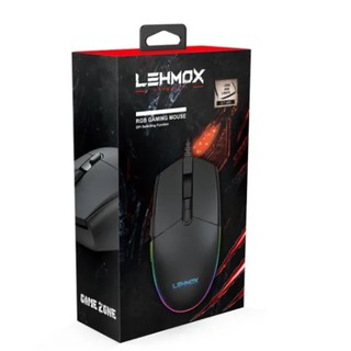 Mouse Gamer Led Rgb 2400dpi Hyper Lehmox Gt-m9