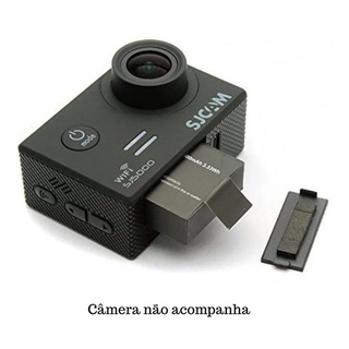 Kit 2 Bateria para Camera Sjcam Sj4000 Sj5000 M10 4k Sport Hd 1080p Tomate Eken Promoção (3)