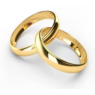 anel aliança feminina masculina casamento 4mm dourada aço folheado moeda antiga