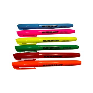 Marca Texto / Neon / Pastel 6 canetas