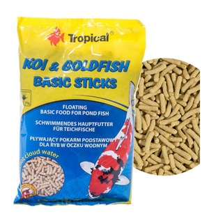 Ração Koi & Goldfish Basic Sticks Bag 90g Tropical