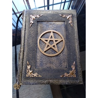 Grimorio Livro das Sombras com Pentagrama (1)