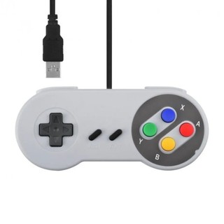 Controle Joystick Super Nintendo SNES USB Manete Emulador Retrô Para Raspberry PC Plug and Play Windows Linux Mac