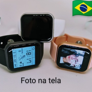 Smartwatch Relógio inteligente y68 D20 coloca foto da tela (2)