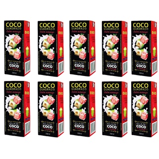 Kit 10 Águas de Coco com Morango