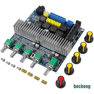 <BO>Bluetooth 5.0 TPA3116D2 Digital 2.1 Audio Amplifier Board 100W+50W+50W DC 12-24V