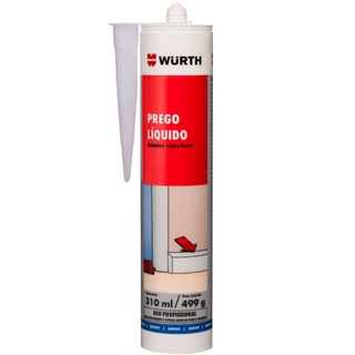 Prego líquido Wurth 499gm Extra Forte Aderência super eficaz