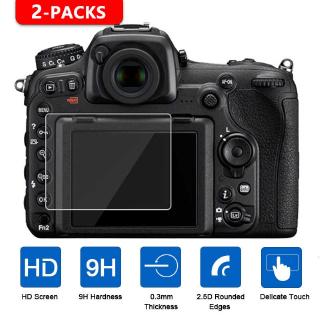 2Pcs Tempered Glass Screen Protector for Nikon D7500 D7200 D7100 D5600 D5500 D5300 D3400 D3500 D850 D810 D800 D750 D610