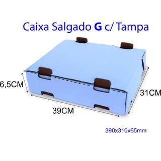 CAIXA SA G - 39X31X6,5CM - UND