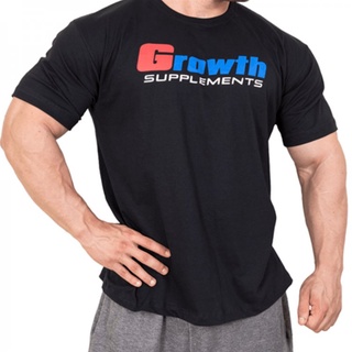 Camiseta Growth - Preta - Growth Supplements