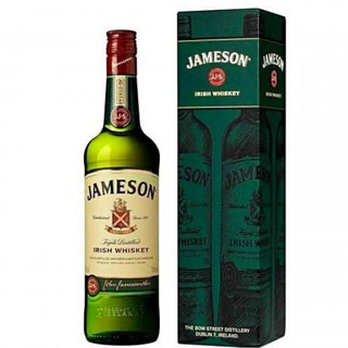 Wisky irlandês jameson 8 anos 750 ml com selo do IPI e caixa