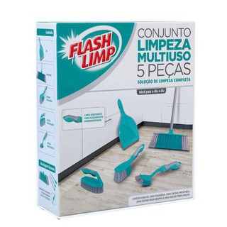 Conjunto P/limpeza Multi Uso 5pçs - Solução Completa Lav6590 flash limp