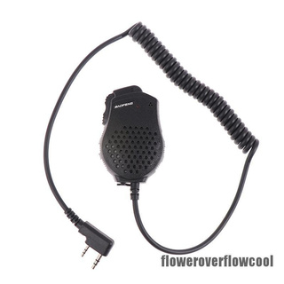 Microfone De Mão Com Botão Especial Para Walkie Talkie Baofeng Uv-82 Dual Ptt (1)