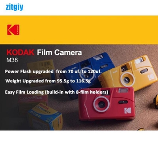 [TG] NEW - Kodak Vintage Retro M35 35mm Reusable Film Camera Pink Green Yellow PurpleOZ (6)