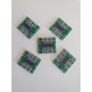 Amplificador Pam8403 Mini Digital 2x 3w Rms 5v - kit com 05 peças