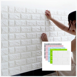 3D Wall Stickers Self adhesive Wallpaper Foam