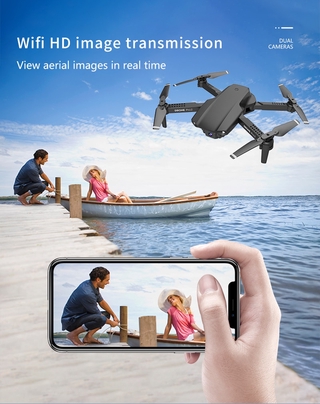Mini Drone Câmera Dupla 4k 1080p 720p Nyr E99 Pro2 Rc WiFi FPV (8)