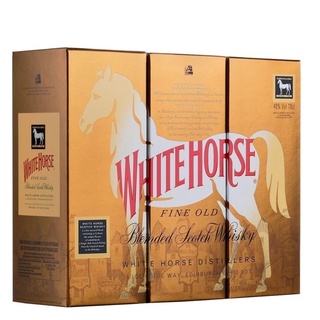Kit Whisky White Horse 1L C/ 3 Unidades