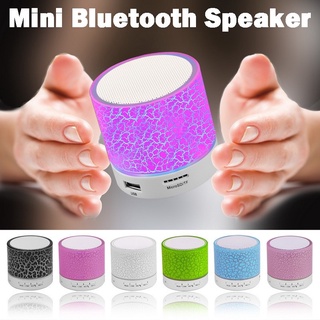 Mini Caixa de som Caixa Bluetooth Com LED CS A12BT Speaker Alto Falante Pen Drive FM Sem Fio EXBOM