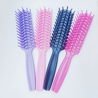 Escova de plástico jacaré para fitagem finalização cabelo assessórios cabeleireiro ref:0114