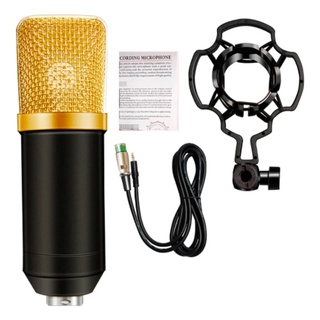 Microfone Condensador Profissional Bm 700 Estúdio E Gravação
