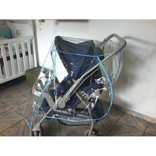 Capa de chuva para carrinho de bebê segurança e proteção (1)
