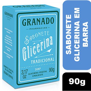 Sabonete de Glicerina em barra Granado Tradicional 90g
