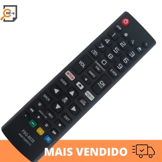 Controle Remoto LG Smart C/ Botões Netflix Amazon 42la6204/la6200 Akb73975702