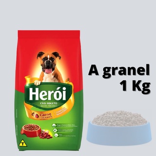 Ração Herói Adulto Sabor Carne para Cachorro pet 1kg (agranel)